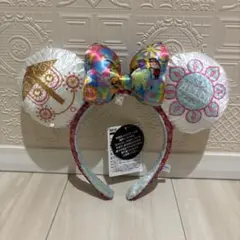 ディズニー イッツアスモールワールドカチューシャ カラフルリボ