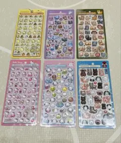 【正規品】ボンボンドロップシール　サンリオミニ　きゃっと　ばーど　柴犬　日本犬