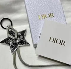 Dior 크리스탈 회원 한정 참신 스타 모티브 키 매력 열쇠 고리