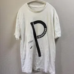 ゴーシャラブチンスキー クルーネック 半袖 ロゴ Tシャツ L 白 綿 街着のサムネイル