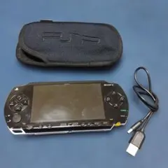 SONY PSP 本体 USBケーブル ケース付き