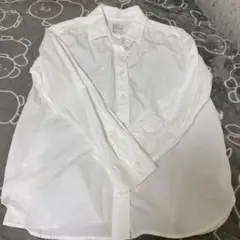 無印良品♡ 洗いざらし　ブロードレギュラーカラー長袖シャツ