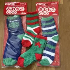 フリースクリスマスキッズ靴下セット