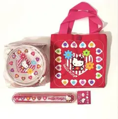 新品未使用　レトロ　ハローキティ 弁当箱 2個セット レトロ ハローキティお弁当箱 2個セット｜Yahoo!フリマ（旧