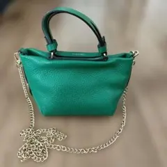 LORISTELLA −レザー2WAYバッグ　グリーン