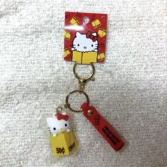 ハローキティ展　ラバー立体キーホルダー