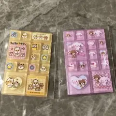 トレーディングミニタイルシール　コロコロクリリン　シュガーバニーズ　サンリオ
