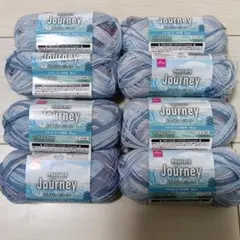 DAISO Postcard Journey 毛糸 8玉 アルゼンチンの氷河