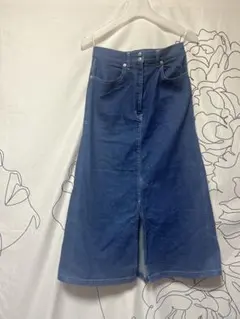 Pink House ブルーデニムスカート