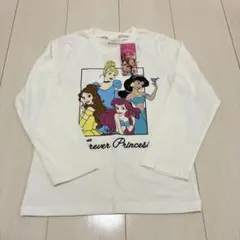 新品　ディズニー　プリンセス　薄手　ロンT カットソー　トップス　120