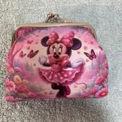 Disney・ミニーマウス コインケース がまぐち