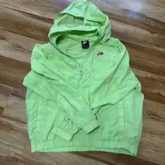 Nike 蛍光グリーン フード付きジャケット XXL