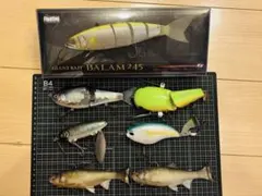 山*様 バラム245 NZクローラー プラカブメス 他 ビッグベイト セット 山*様 バラム245 NZクローラー プラカブメス 他 ビッグベイト セット