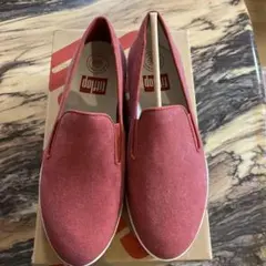 FitFlop スリッポン スニーカー レッドのサムネイル