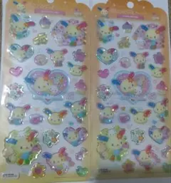 正規品サンリオ♡ドロップジェリーシール　ウサハナ♪２枚セット