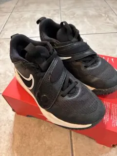 Nike ブラック スニーカー ベルクロ17.5cm