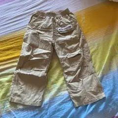 ベージュ カーゴパンツ 100cm