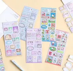 サンリオキャラクターズ　切手風シール⑨