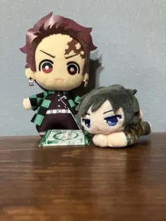 鬼滅の刃 マスコットぬいぐるみ バンダイ　2個セット