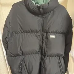XLARGE ダウンジャケット ブラック グリーン　リバーシブル