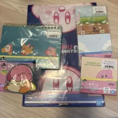 一番くじ 星のカービィ プププなしんせいかつ☆ ステーショナリーセット