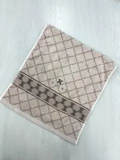 バーバリーブルーレーベル フード付きチュニック パーカー ボーダー ロゴ刺繍 M