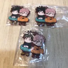 キャラばんちょうこう 虎杖 伏黒恵 ３個セット 呪術廻戦 ラバーマスコット