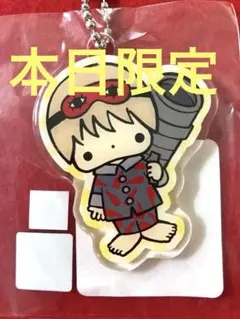 【本日限定】銀魂　沖田　サンリオ　おやすみ柄　アクリルキーホルダー