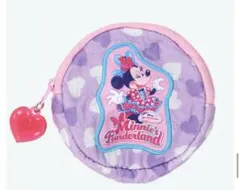 ミニー ファンダーランド パルパルーザ カプセルトイ パープル　ポーチ新品