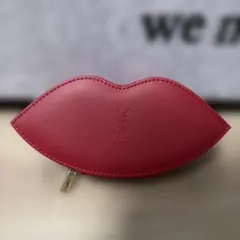 新品 未使用 YSL メイクブラシセット 唇型ポーチ