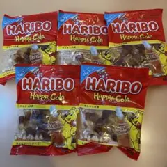 HARIBO ハリボー　ハッピーコーラ 80g 5袋セット
