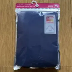 ユニクロ ヒートテック タートルネックT（長袖）／ブルー ／XLサイズ