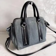 DIESEL archive metallogo shoulderbag y2k