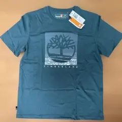 Timberland Tシャツ ダークグリーン　新品未使用　タグ付き　Mサイズのサムネイル