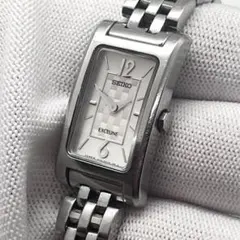 シェル文字盤 電池新品 SEIKO エクセリーヌ1F20-0AZ0 11Pダイヤ - メルカリ