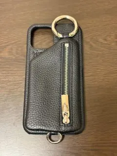 ajew ジッパーポケット付き iPhoneケース