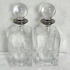 【美品】ダヴィンチ　DAVINCI クリスタル　デキャンタ　ペア　まとめ売り