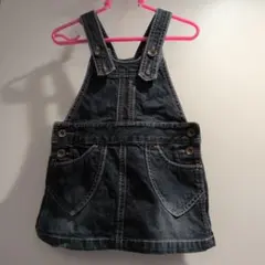 TOPVALU デニム ジャンパースカート100