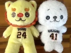 ジャイアンツパペット おすわりぬいぐるみ オオシーサー コタラシset