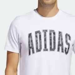 M 新品 アディダス Tシャツ 半袖 白 ホワイト メンズ ショートスリーブ