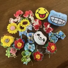 犬用　耳飾り、首飾り、バンダナ　(まとめ売り)　犬バンダナ