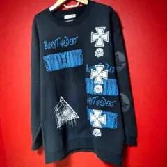 【PSYCHOWORKS】ビッグシルエットスウェット XU DOG