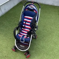 GRACO ベビーカー ストライプ柄のサムネイル