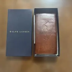 本革Polo RALPH LAUREN 長財布&ギフト箱付