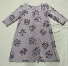 SELF➕SERVICE セルフサービス 七分袖 紫陽花柄 ワンピース