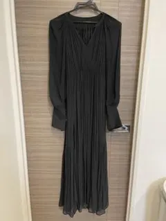 FRAY I.D シフォンギャザーワンピース