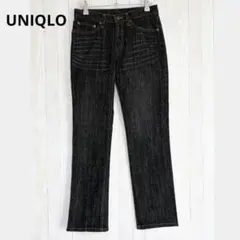 UNIQLO ユニクロ レディース ストレッチ デニムパンツ 濃紺 インディゴ