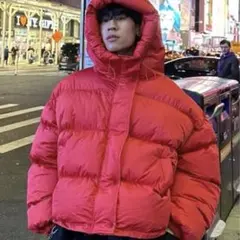 値引き今だけしてます　NUGU ユニセックスセミクロップダウンジャケット