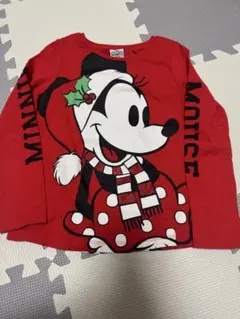 Disney ミッキーマウス 長袖Tシャツ　クリスマス　110cm