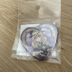 キュアアルカナ・シャドウ ハート缶バッジ はなまるかいけつ